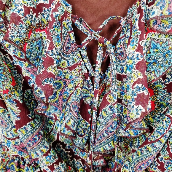 Xhilaration Juniors Lace Up Long Sleeve Romper NEW - Picture 6 of 8